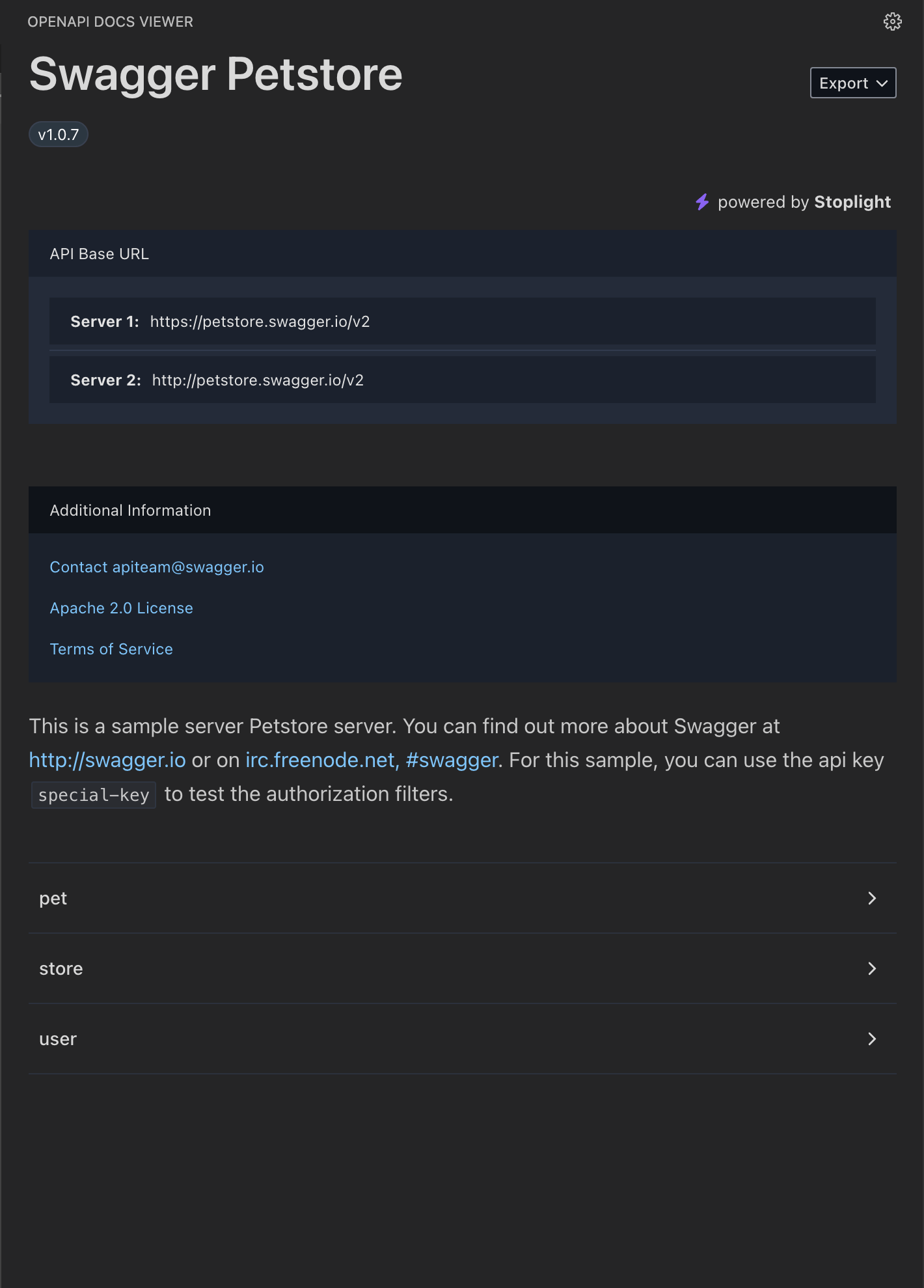 Elements Dark Theme: Small